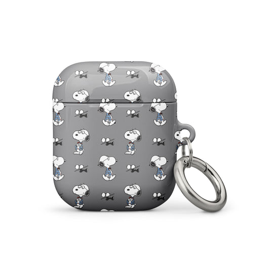 Snoopy Geek Chic Pattern Airpod Case-0