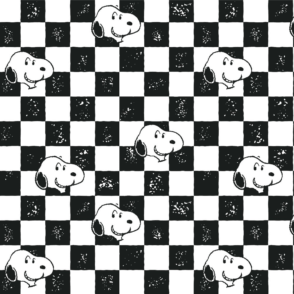 Snoopy Checkered Skinny Tumbler