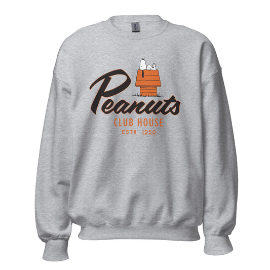 Peanuts Club House Snoopy Adult Sweatshirt-0