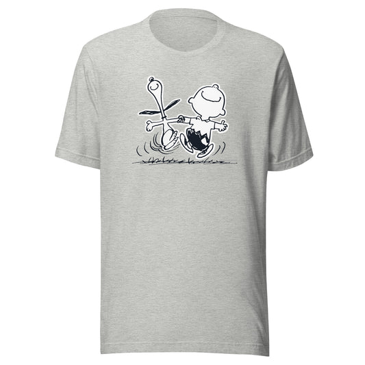 Charlie Brown & Snoopy Adult T-Shirt
