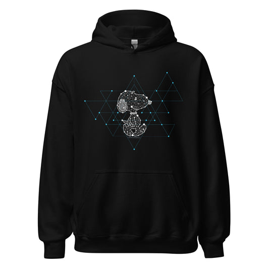 Snoopy Constellation Adult Hoodie-0