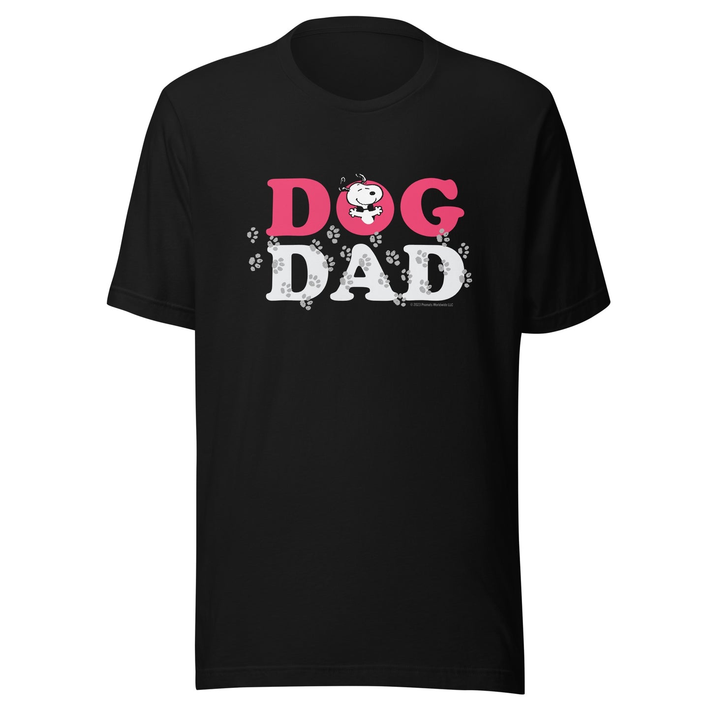 Snoopy Dog Dad Adult T-Shirt