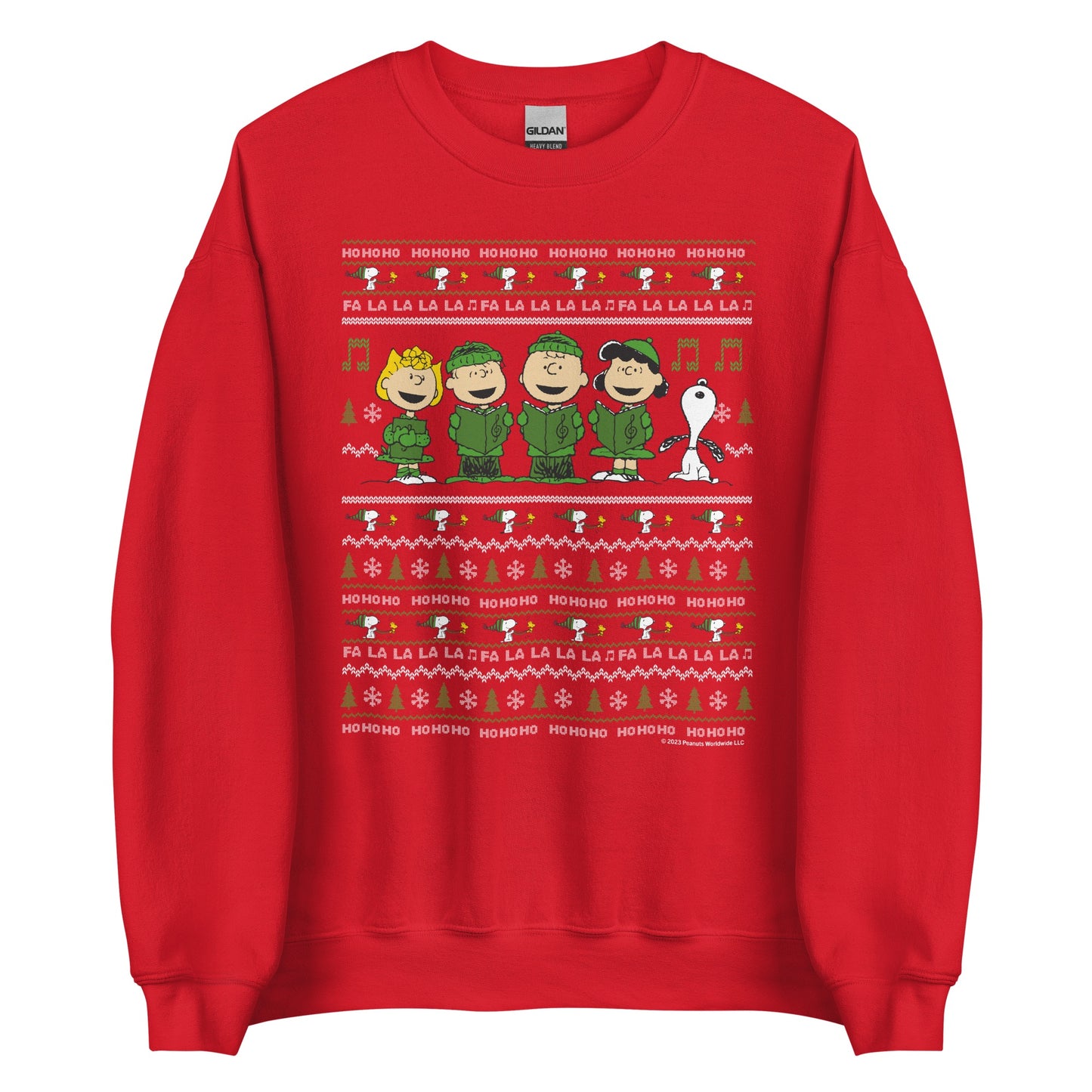 Peanuts Gang Holiday Unisex Crewneck