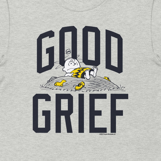 Charlie Brown Good Grief Adult T-Shirt-1