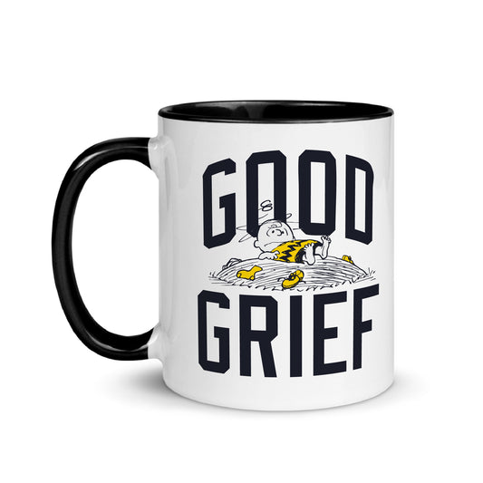 Charlie Brown Good Grief Two Tone Mug-0