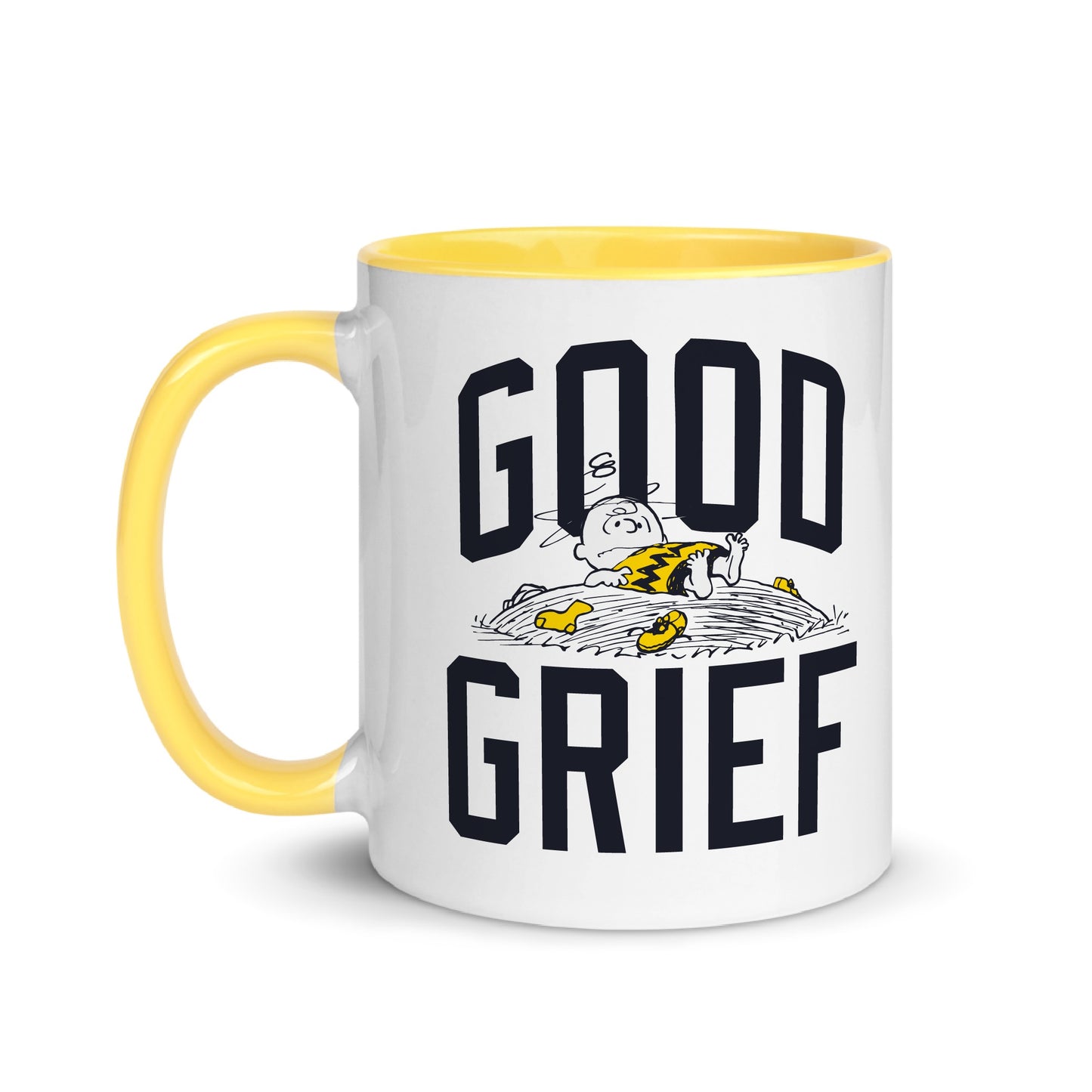 Charlie Brown Good Grief Two Tone Mug