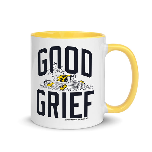 Charlie Brown Good Grief Two Tone Mug-3