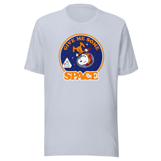 Snoopy Give Me Some Space Adult T-Shirt-0