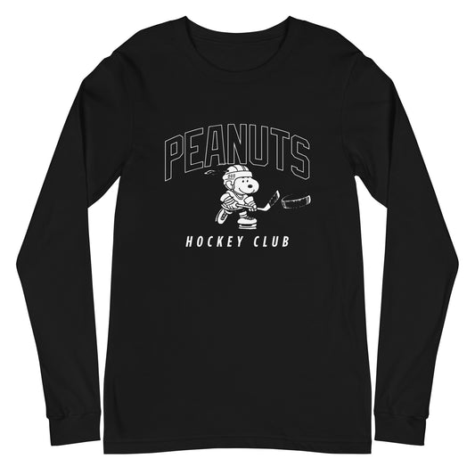 Snoopy Hockey Club Long Sleeve T-Shirt-0