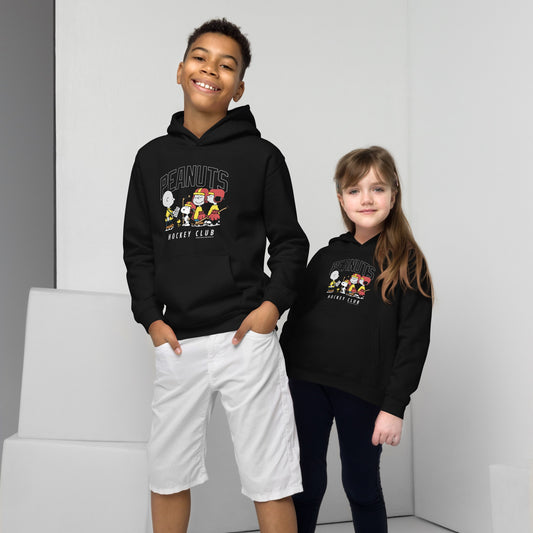 Peanuts Gang Hockey Club Kids Hoodie-2