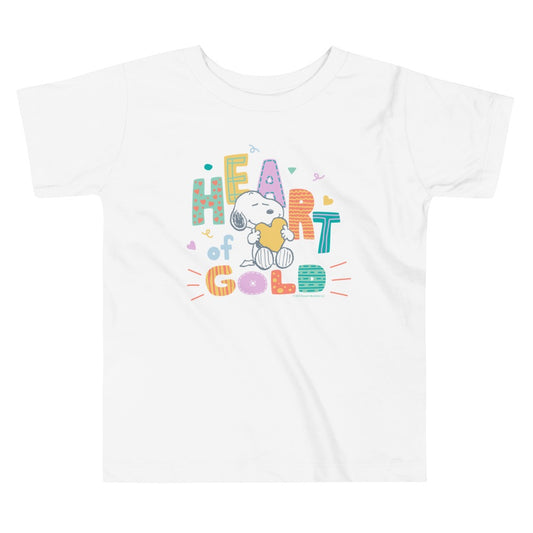 Snoopy Heart of Gold Toddler T-Shirt-1