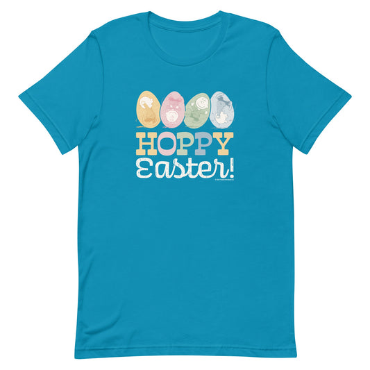 Peanuts Charlie Brown Hoppy Easter Adult Short Sleeve T-Shirt-0