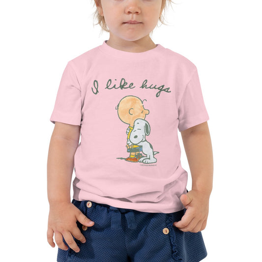Snoopy I Like Hugs Toddler T-Shirt-2