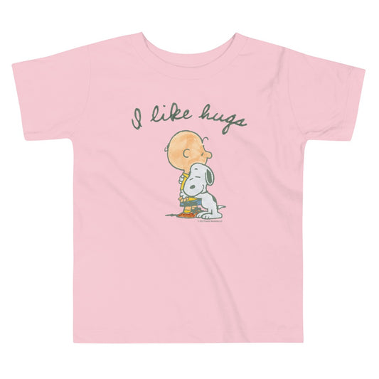 Snoopy I Like Hugs Toddler T-Shirt-0