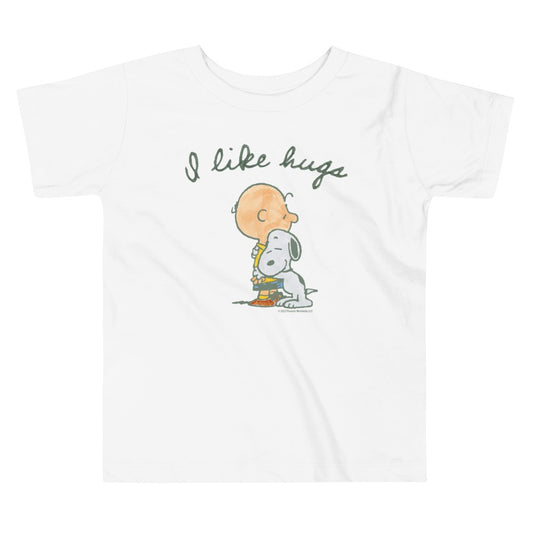 Snoopy I Like Hugs Toddler T-Shirt-1