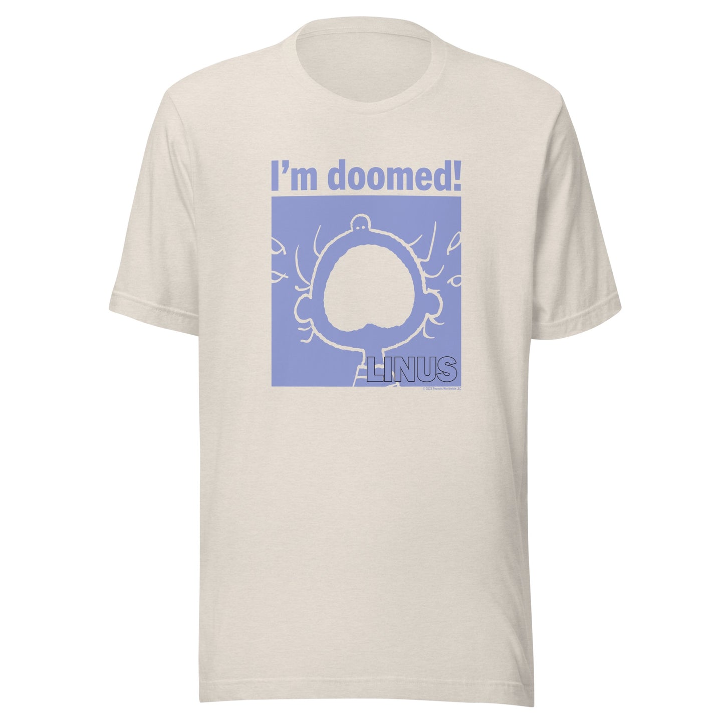 Linus I'm Doomed Adult T-Shirt