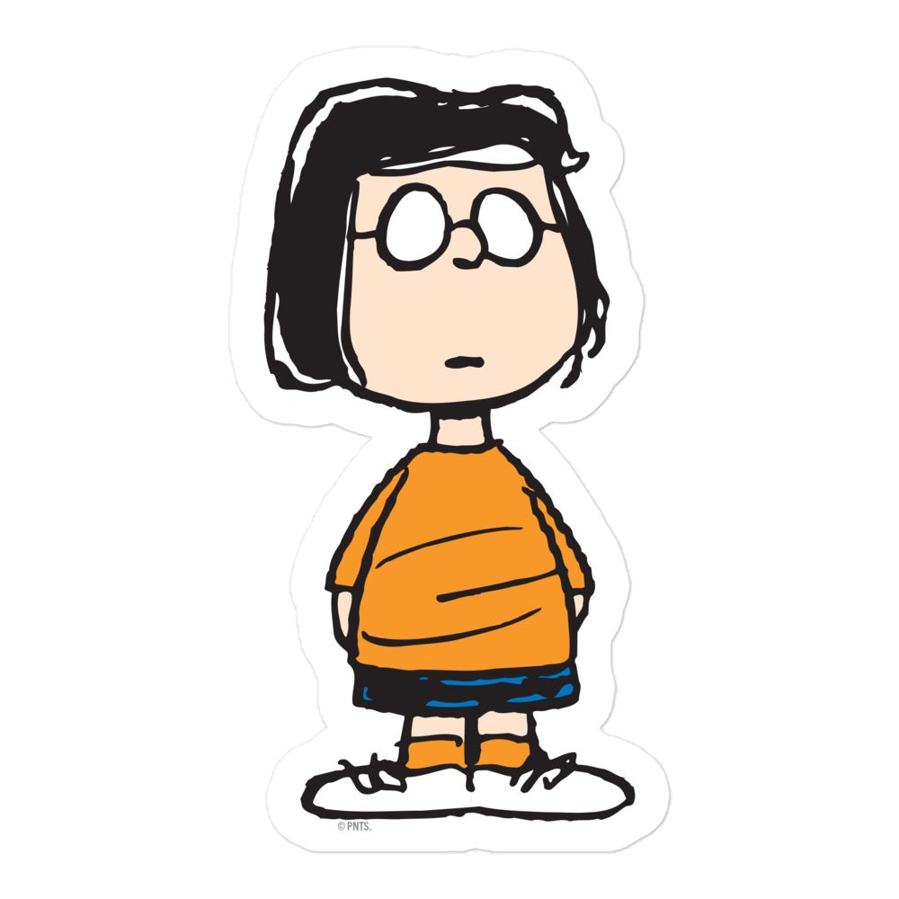 Marcie 5.5' x 5.5' Die Cut Sticker The Peanuts Store