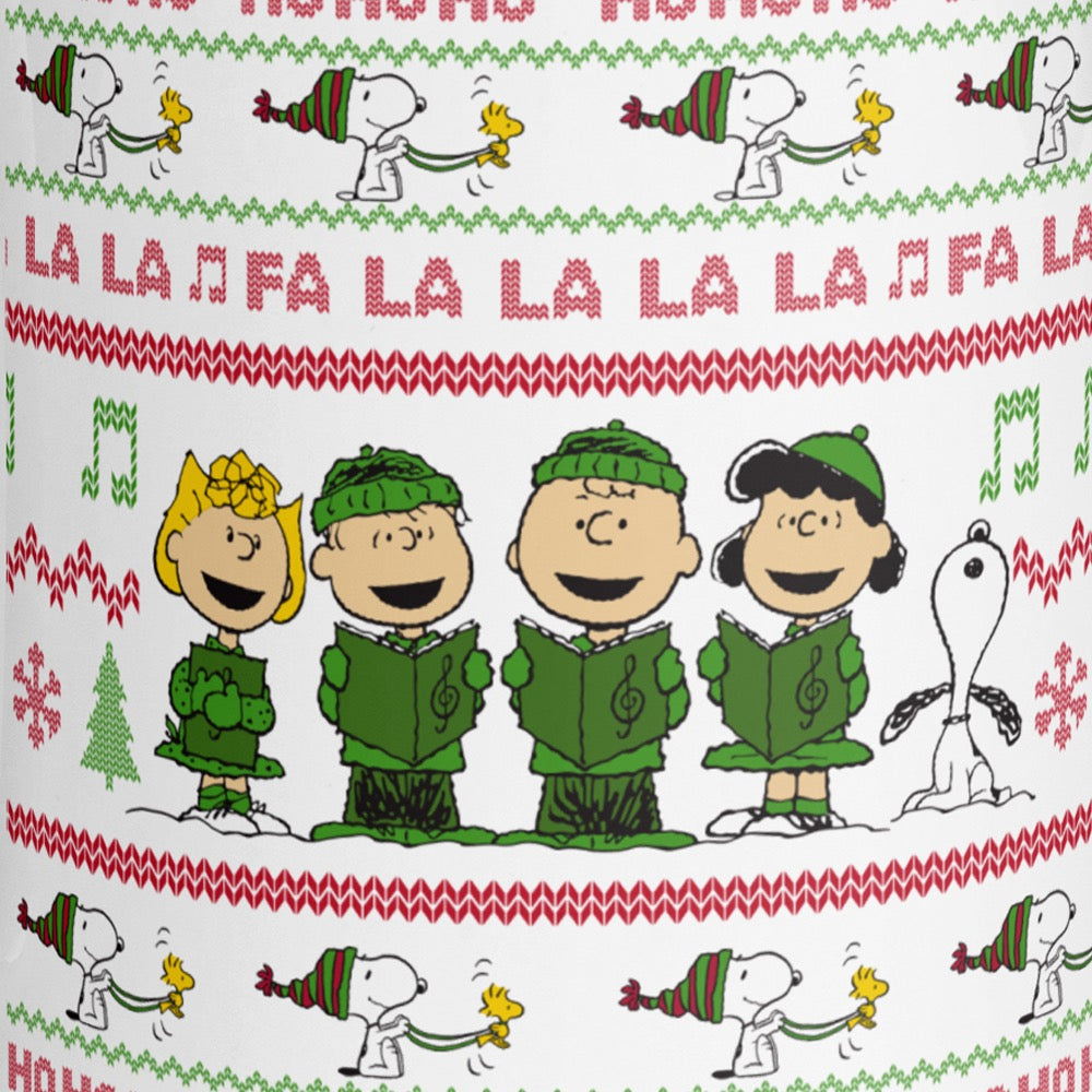 Peanuts Gang Holiday Choir Two-Tone Mug