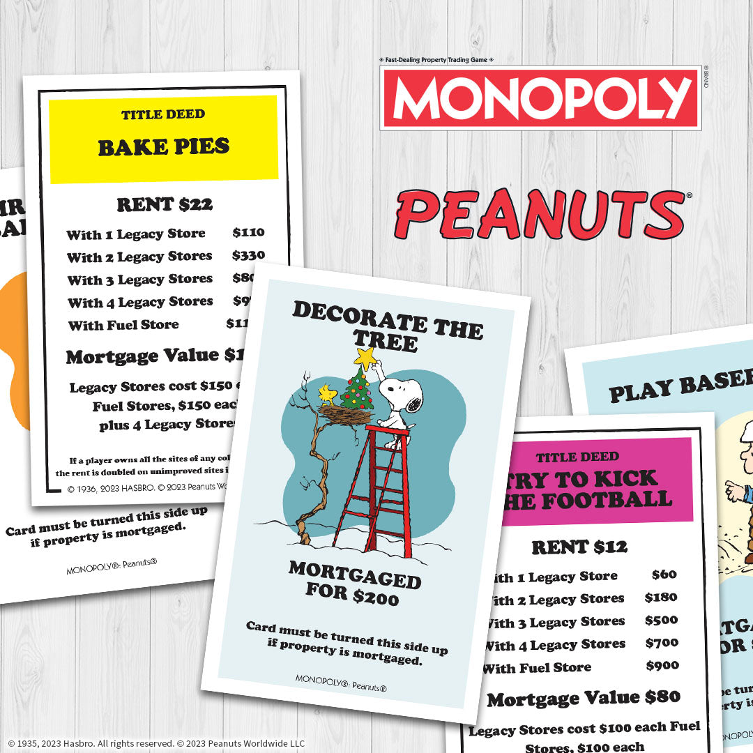 Peanuts Monopoly