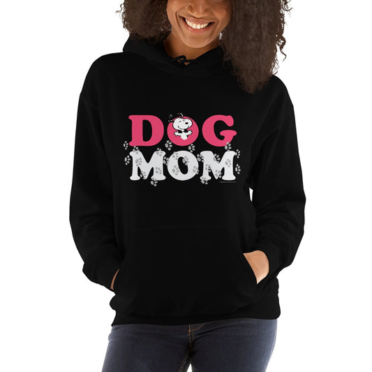 Snoopy Dog Mom Adult Hoodie-2