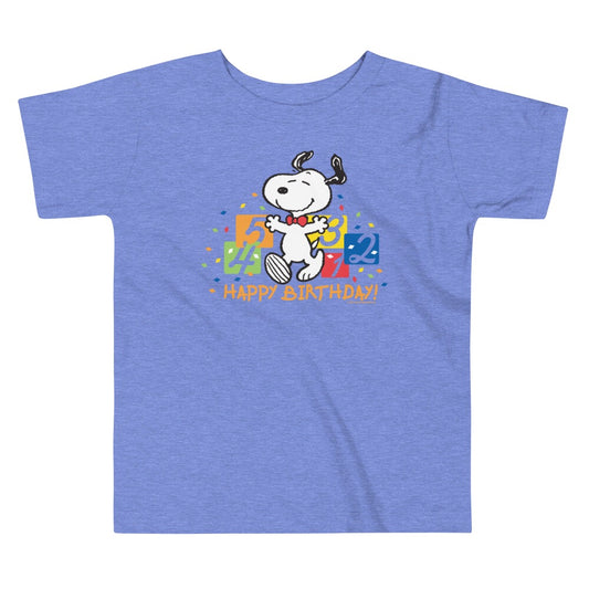 Snoopy Numbers Toddler Tee-0