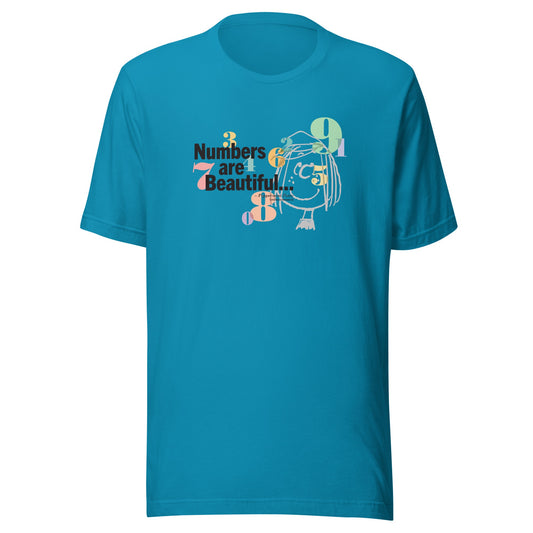 Peppermint Patty Numbers are Beautiful Adult T-Shirt-0