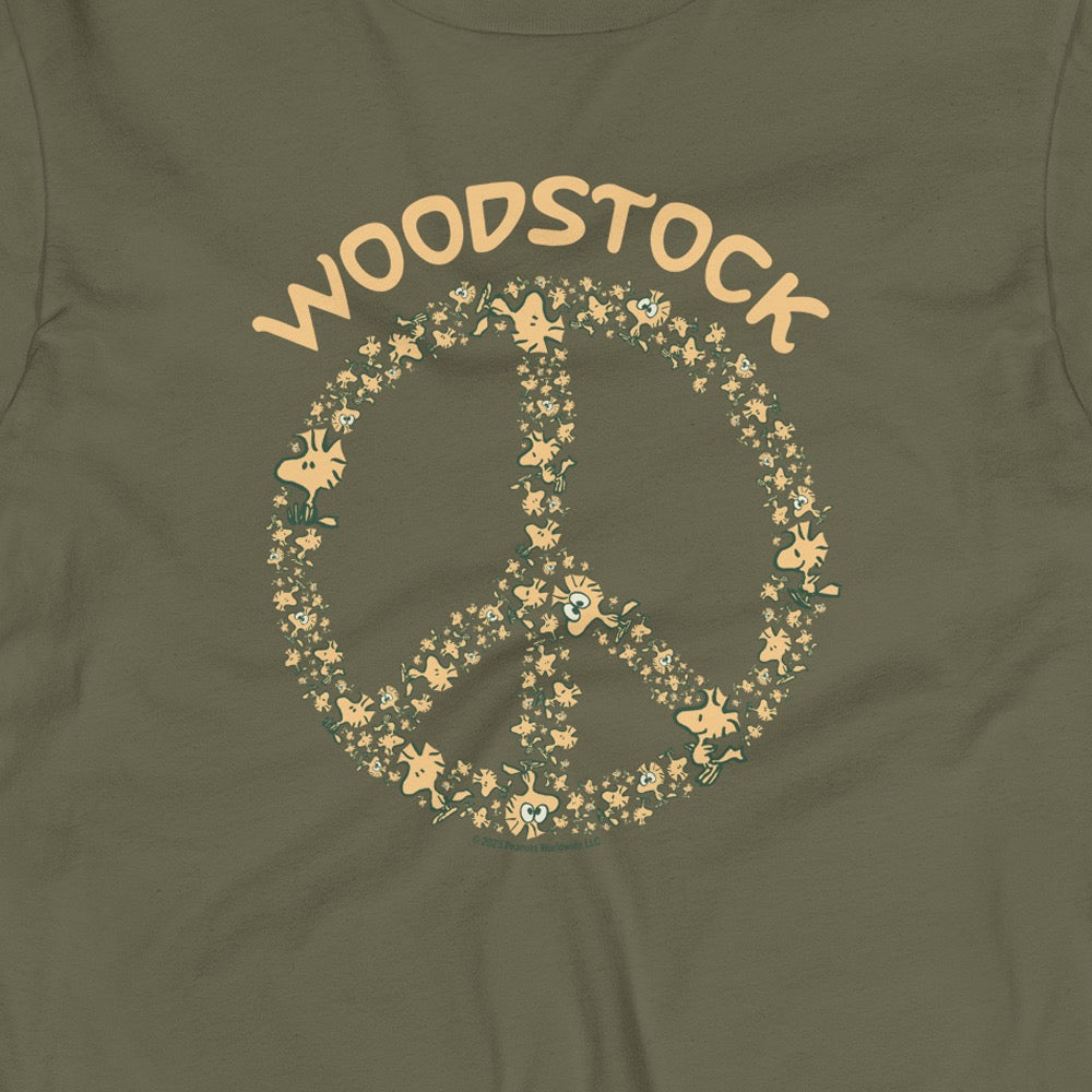 Woodstock Peace Adult Long Sleeve T-Shirt