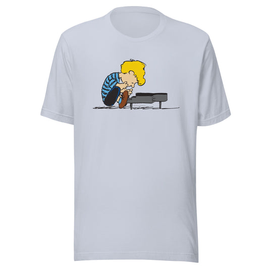 Schroeder Piano Adult T-Shirt-0