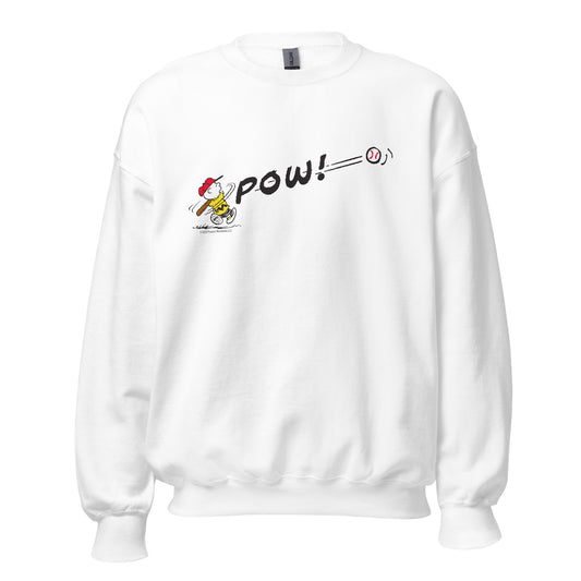 Charlie Brown Pow Adult Sweatshirt-1