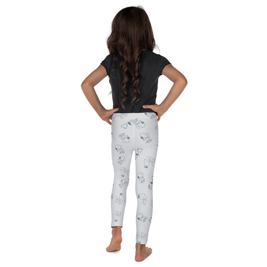 Snoopy and Woodstock Kids Leggings-4