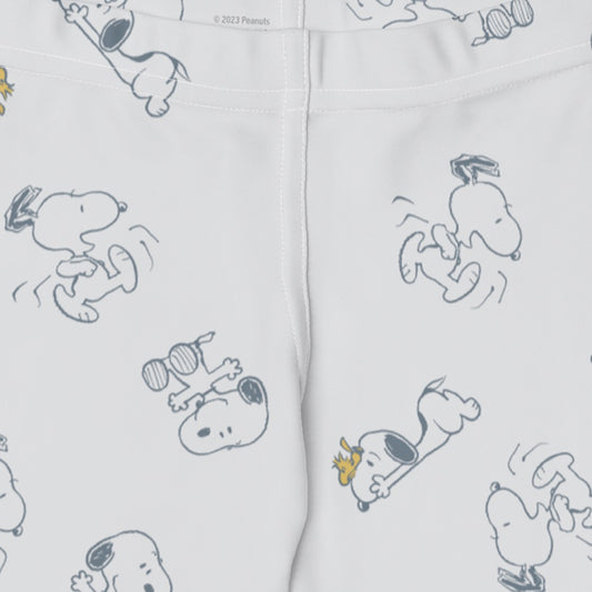 Snoopy and Woodstock Kids Leggings-1