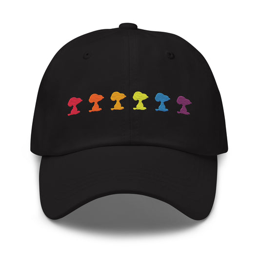 Snoopy Rainbow Dad Hat-0