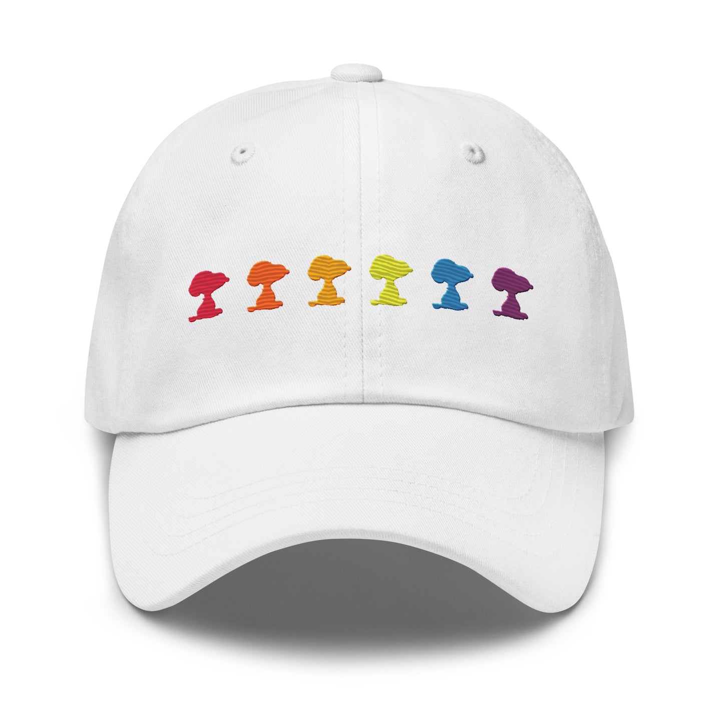 Snoopy Rainbow Dad Hat