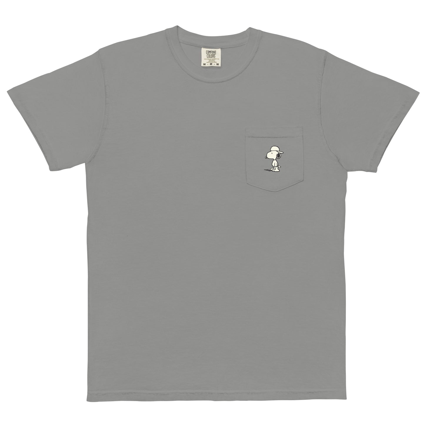 Peanuts Records Comfort Colors Pocket T-Shirt