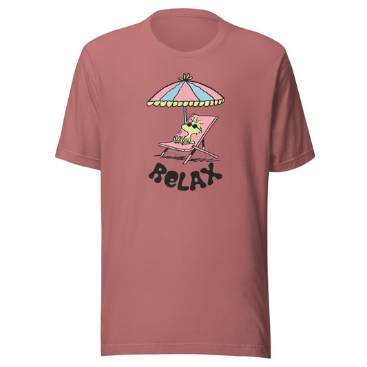 Woodstock Relax Adult T-Shirt-0
