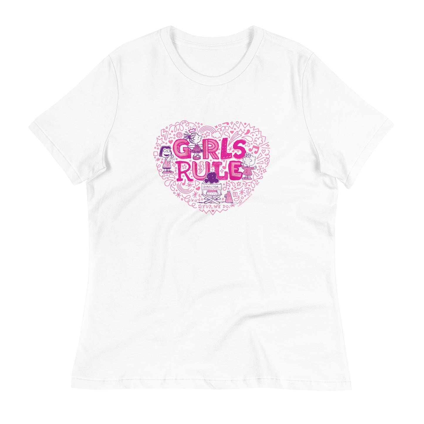 Girls Rule Women's Relaxed T-Shirt
