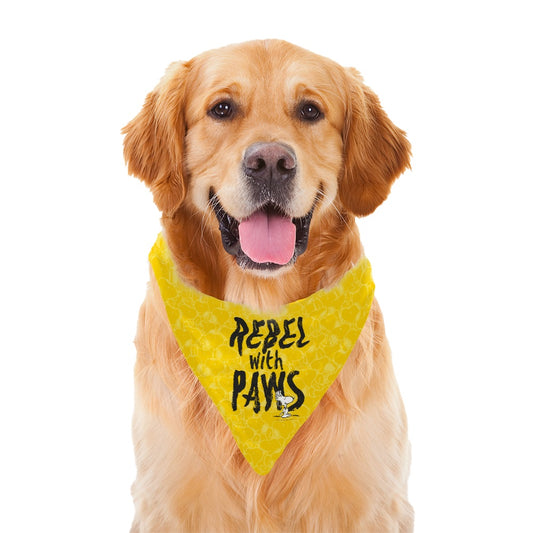 Snoopy Rebel With Paws Pet Bandana-0