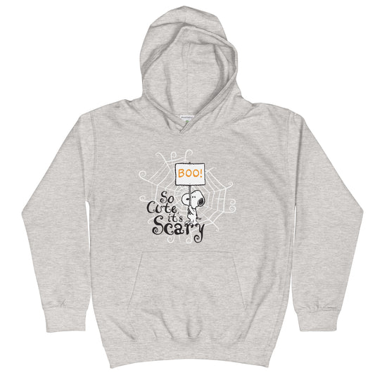 Snoopy So Cute It's Scary Kids Hoodie-0