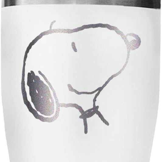 Snoopy Smile Laser Engraved Tumbler-1