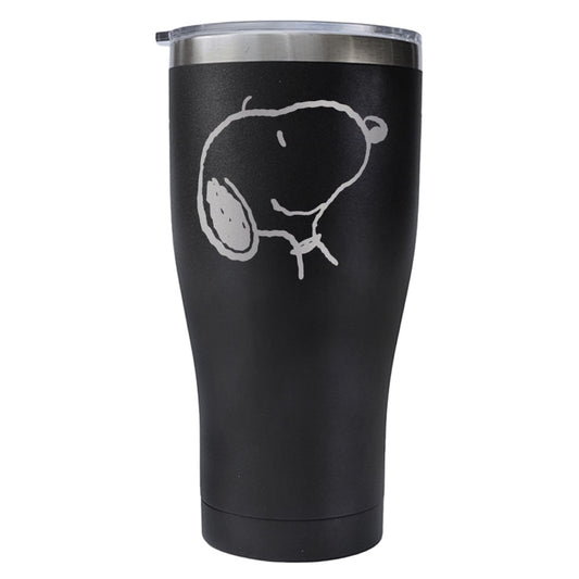 Snoopy Smile Laser Engraved Tumbler-7