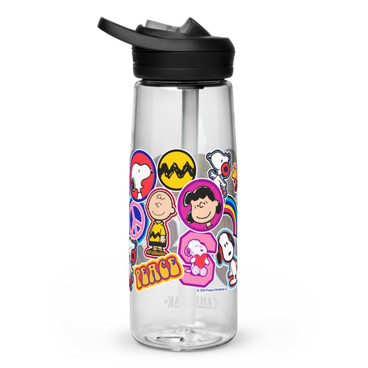 Peanuts Gang Stickers Camelbak Water Bottle-4