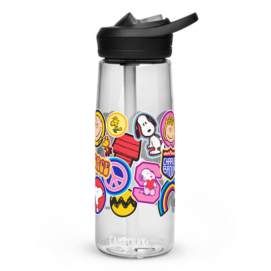 Peanuts Gang Stickers Camelbak Water Bottle-0