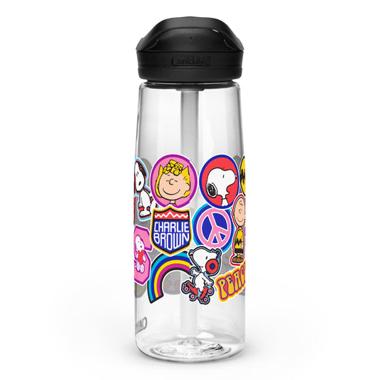 Peanuts Gang Stickers Camelbak Water Bottle-3