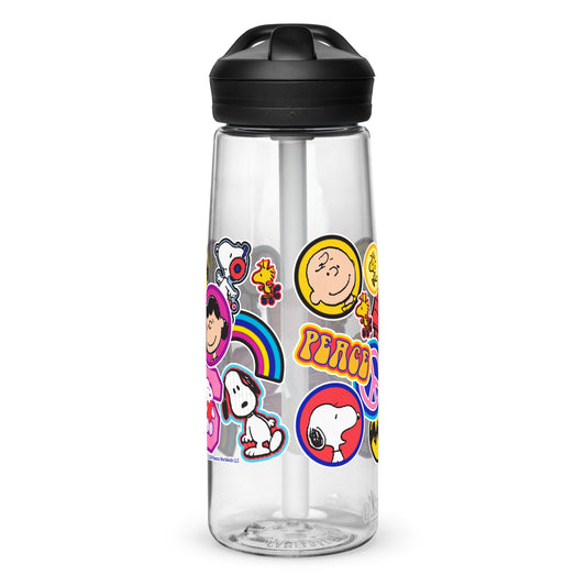Peanuts Gang Stickers Camelbak Water Bottle-2