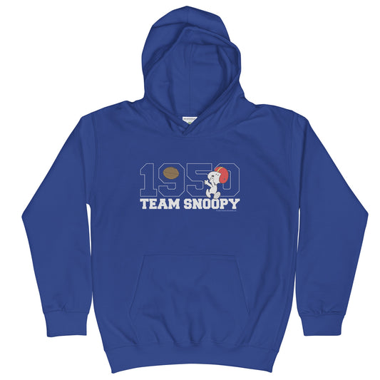 Team Snoopy 1950 Kids Kids Hooded Sweatshirt-0