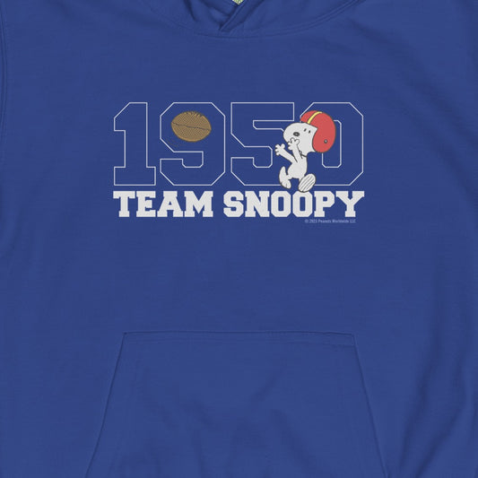 Team Snoopy 1950 Kids Kids Hooded Sweatshirt-1