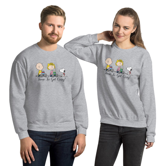 Time To Get Cozy Adult Sweatshirt-3