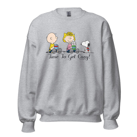Time To Get Cozy Adult Sweatshirt-1