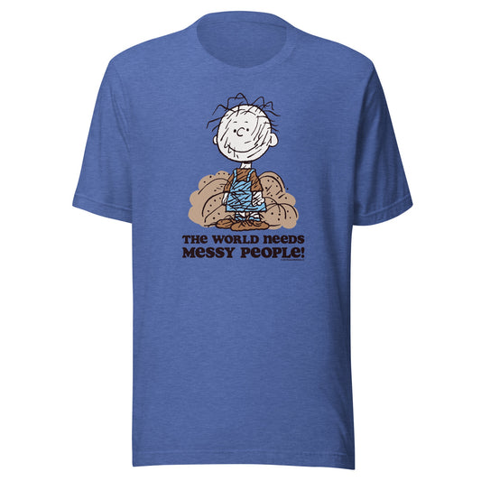 PigPen Messy People Adult T-Shirt-0
