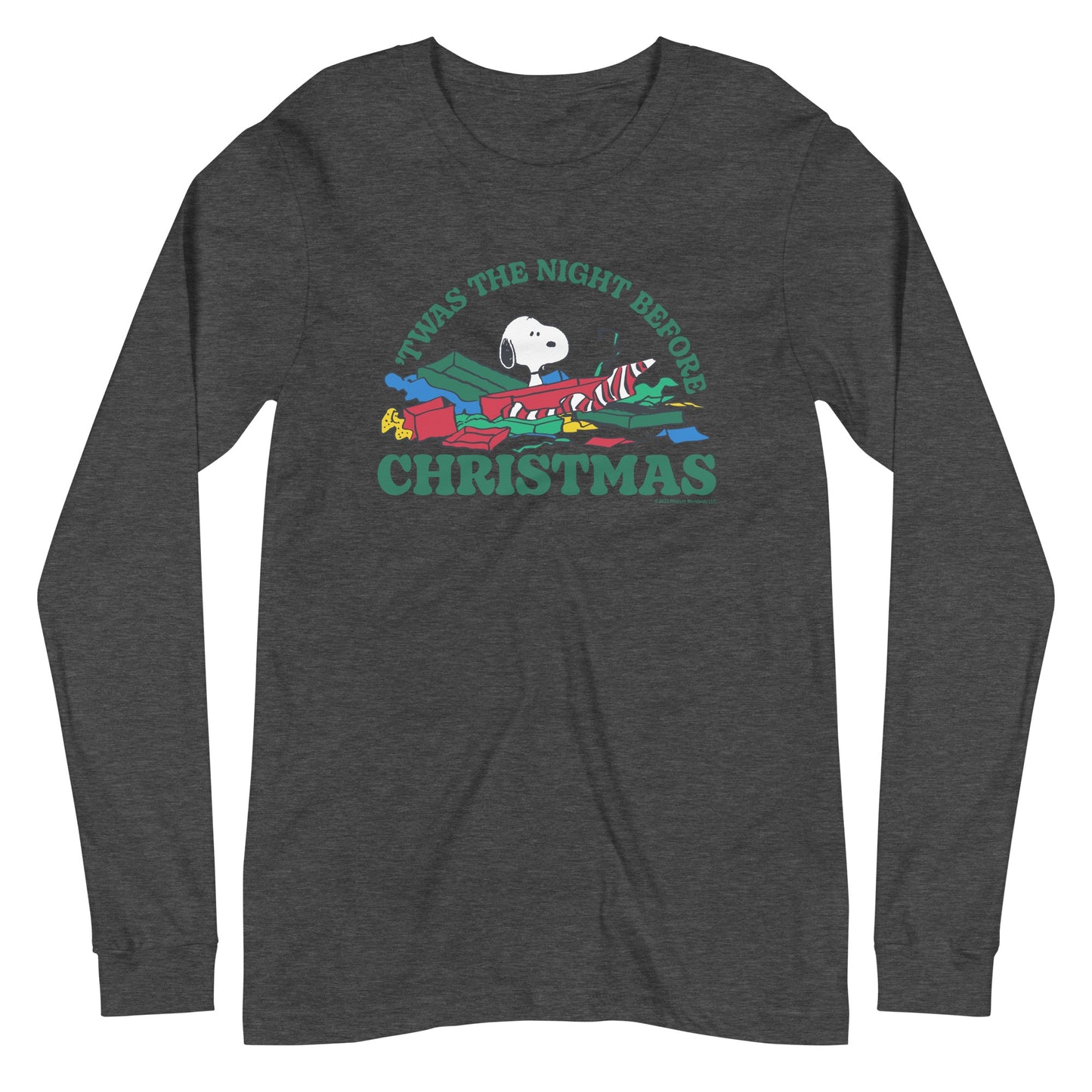 'Twas The Night Before Christmas Adult Long Sleeve T-Shirt
